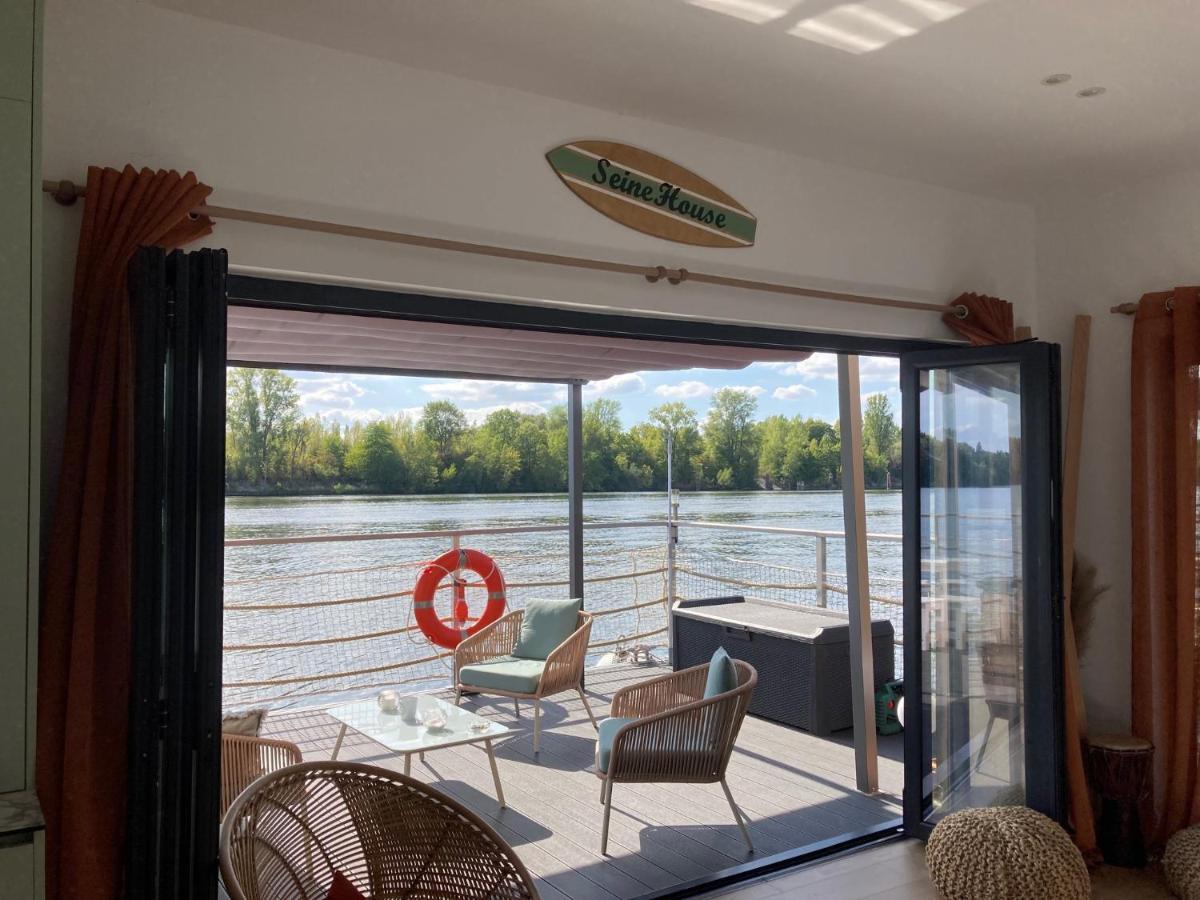 Seinehouse - Maison Flottante Vaux-Sur-Seine 외부 사진